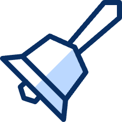 Bell 1 Icon from Cyber Duotone Set