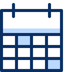Calendar 1 Icon from Cyber Duotone Set