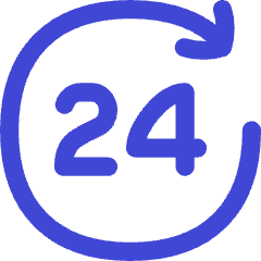 Clock 24 Hours Icon from Flex Duo Set