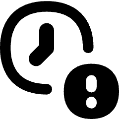 Clock Important Time Icon from Flex Remix Set