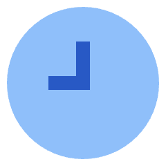 Clock Solo Icon from Sharp Flat Set