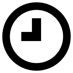 Clock Solo Icon from Sharp Remix Set