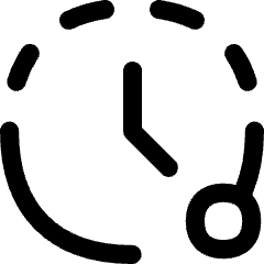 Countdown Timer Icon from Flex Line Set