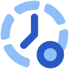 Countdown Timer Icon from Plump Flat Set