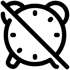 Disable Alarm Icon from Plump Line Set