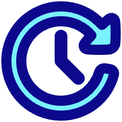 Fastforward Clock Icon from Plump Pop Set