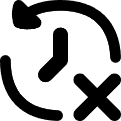 History Arrow Delete Icon from Flex Remix Set