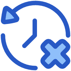 History Arrow Delete Icon from Plump Duo Set
