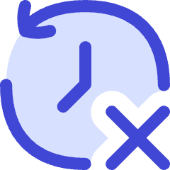History Arrow Delete Icon from Flex Duo Set