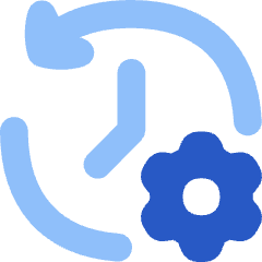 History Arrow Manage Icon from Flex Flat Set