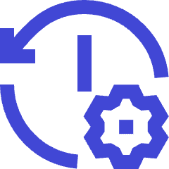 History Arrow Manage Icon from Sharp Duo Set