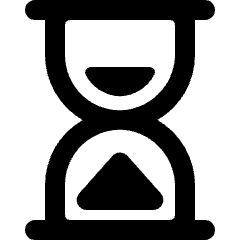 Hourglass Alternate Icon from Ultimate Bold Set