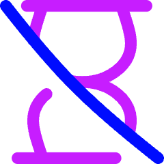 Hourglass Disabled Icon from Flex Neon Set