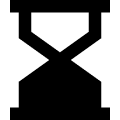 Hourglass Icon from Sharp Remix Set