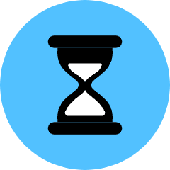 Hourglass Icon from Kameleon Pop Set