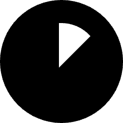 Loader Progress Bar Count 13 Icon from Sharp Solid Set