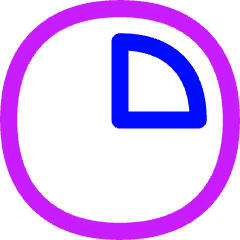 Loader Progress Bar Count 25 Icon from Flex Neon Set