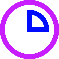 Loader Progress Bar Count 25 Icon from Sharp Neon Set