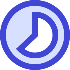 Loader Progress Bar Count 63 Icon from Sharp Duo Set