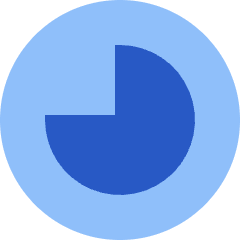 Loader Progress Bar Count 75 Icon from Sharp Flat Set