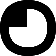 Loader Progress Bar Count 75 Icon from Flex Solid Set