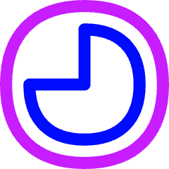 Loader Progress Bar Count 75 Icon from Flex Neon Set