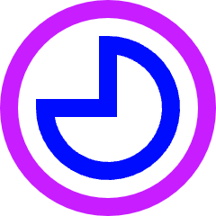 Loader Progress Bar Count 75 Icon from Sharp Neon Set