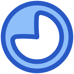 Loader Progress Bar Count 75 Icon from Plump Duo Set