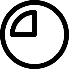 Loader Progress Bar Countdown 25 Icon from Core Line Set