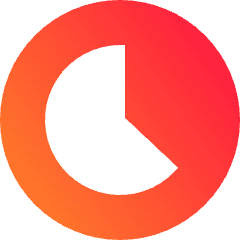 Loader Progress Bar Countdown 63 Icon from Sharp Gradient Set