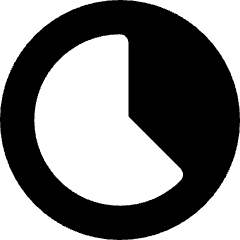 Loader Progress Bar Countdown 63 Icon from Core Solid Set