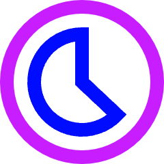 Loader Progress Bar Countdown 63 Icon from Sharp Neon Set