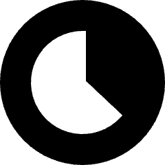 Loader Progress Bar Countdown 63 Icon from Sharp Solid Set