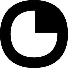 Loader Progress Bar Countdown 75 Icon from Flex Solid Set