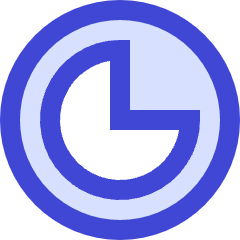 Loader Progress Bar Countdown 75 Icon from Sharp Duo Set