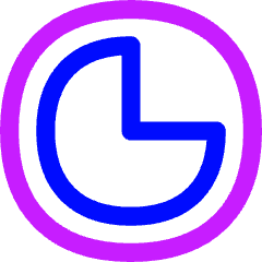 Loader Progress Bar Countdown 75 Icon from Flex Neon Set