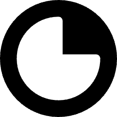 Loader Progress Bar Countdown 75 Icon from Core Solid Set