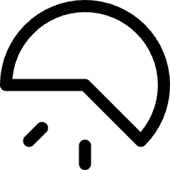 Nine To Five Icon from Core Line Set