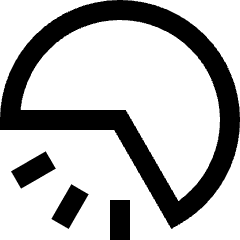 Nine To Five Icon from Sharp Line Set