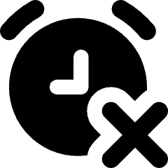 Remove Alert Clock Icon from Core Solid Set