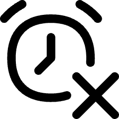 Remove Alert Clock Icon from Flex Line Set