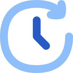 Reset Clock Icon from Flex Flat Set