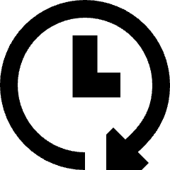 Reset Clock Icon from Sharp Remix Set