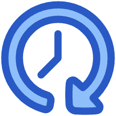 Reset Clock Icon from Plump Duo Set