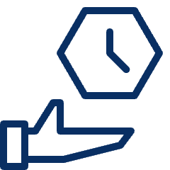 Share Time Icon from Cyber Line Set