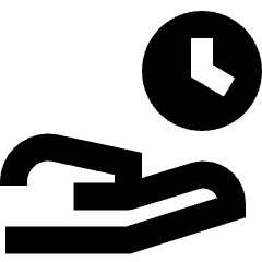 Share Time Icon from Sharp Remix Set