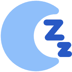 Snooze Icon from Plump Flat Set