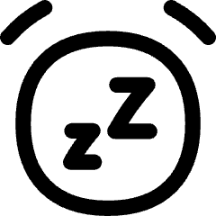 Snooze Alarm Icon from Flex Line Set