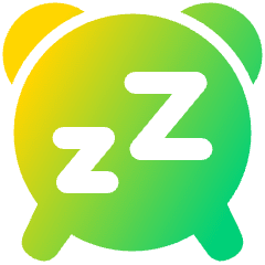 Snooze Alarm Icon from Plump Gradient Set