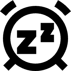 Snooze Alarm Icon from Sharp Remix Set